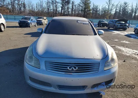 2007 Infiniti G35 z USA, uszkodzony, nr VIN JNKBV61F27M817889